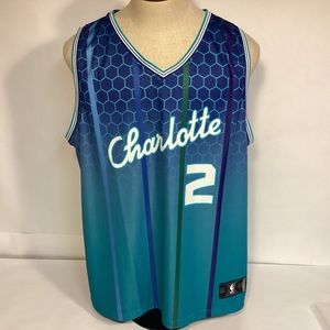 Fanatics NBA Charlotte Hornets number 2 Ball Jersey mens size XL